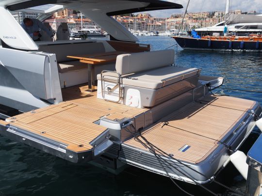 La plage arrière modulable du DB 43
