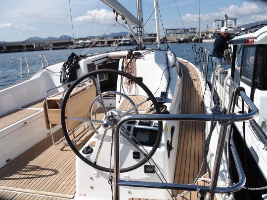 Les passavants du 380 sont en légère pente