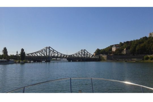 Le pont de la Mulatière, à Lyon (Photo : Philippe Costeur)