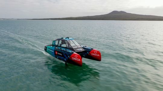 Le Chase Zero est un catamaran à Foils