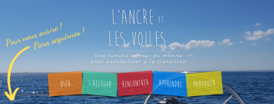 Le site web de l'association "L'Ancre et les Voiles"