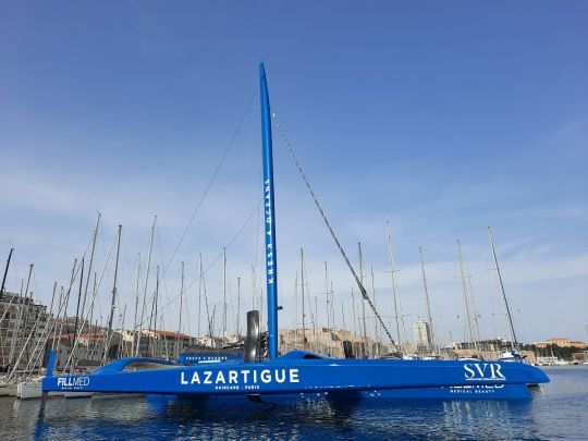 SVR Lazartigue amarré sur le Vieux Port