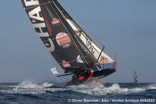 L'IMOCA Charal, vainqueur en 2020