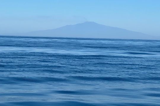 L'Etna avant l'arrivée à Syracuse