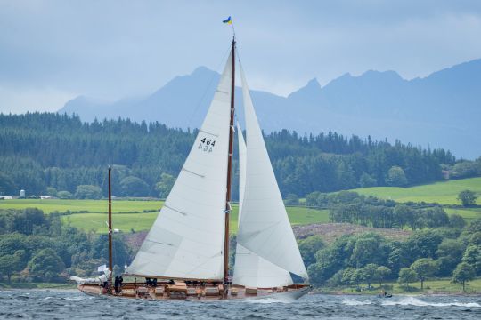 Le yaml bermudien Mariella (1938) © Marc Turner