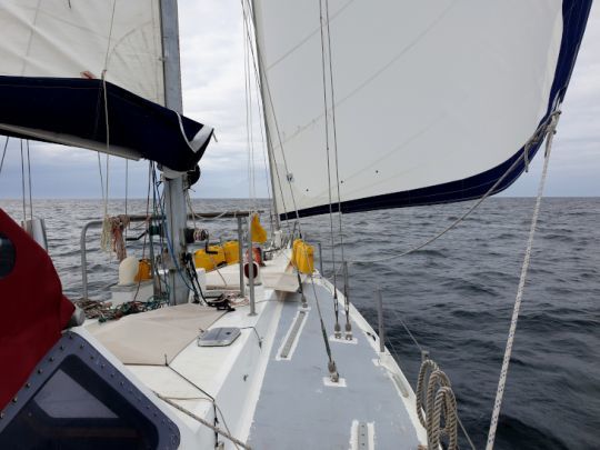 Arthur en navigation vers Bangor