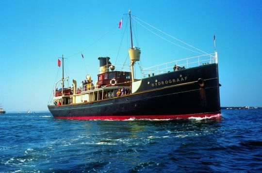 Le bateau à vapeur Hydrograaf