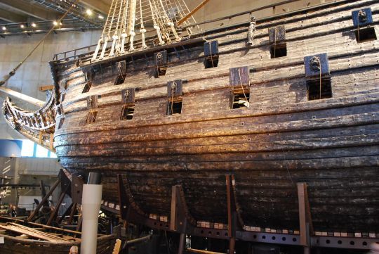 Le Vasa exposé dans son musée dédié © JJ. Mopinot
