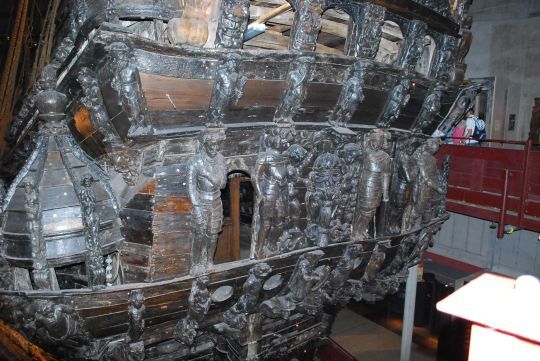 Le Vasa exposé dans son musée dédié © JJ. Mopinot