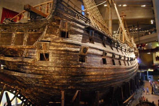 Le Vasa exposé dans son musée dédié © JJ. Mopinot