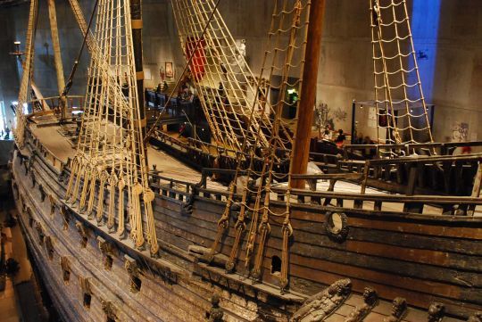Le Vasa exposé dans son musée dédié © JJ. Mopinot