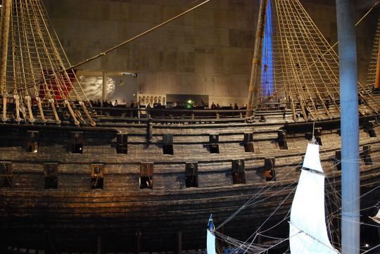 Le Vasa exposé dans son musée dédié © JJ. Mopinot