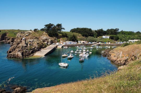 Port de la Meule sur l'île d'Yeu