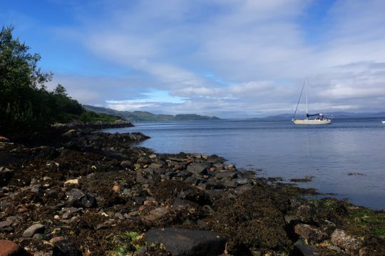 Mouillage au nord de l'île de Jura, Ecosse