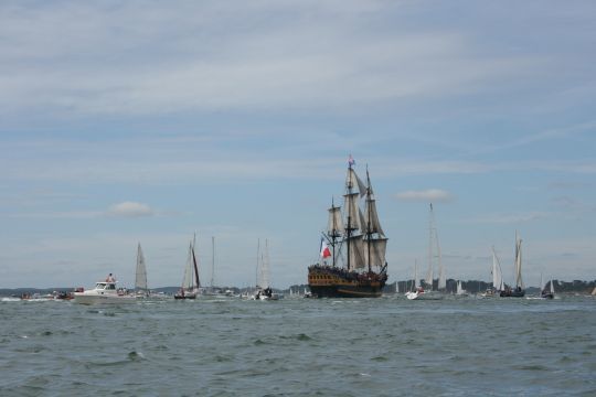 L'Etoile du Roy lors des Fêtes de Brest 2016 © Merlet