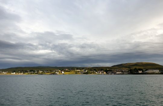 La ville de Broadford, Ecosse