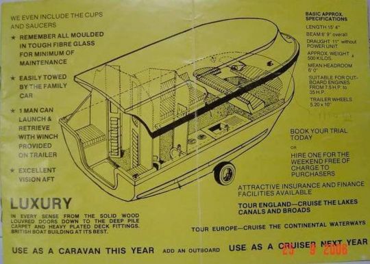 Brochure d'époque