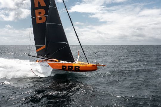 Le nouvel IMOCA PRB de Kevin Escoffier