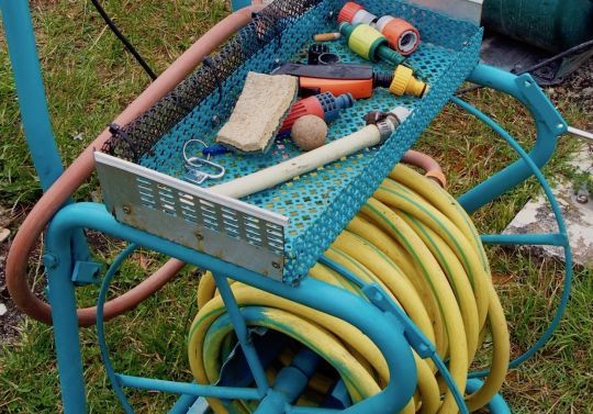 On utilisera un tuyau fiable