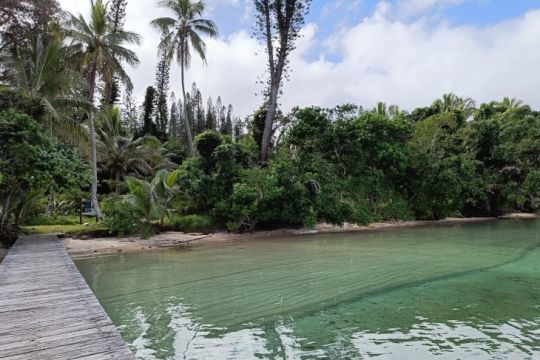 Débarquement sur l'îlot Casy ©Julie Leveugle