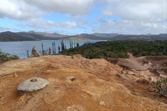 Point de vue sur la baie de Prony depuis l'îlot Casy ©Julie Leveugle