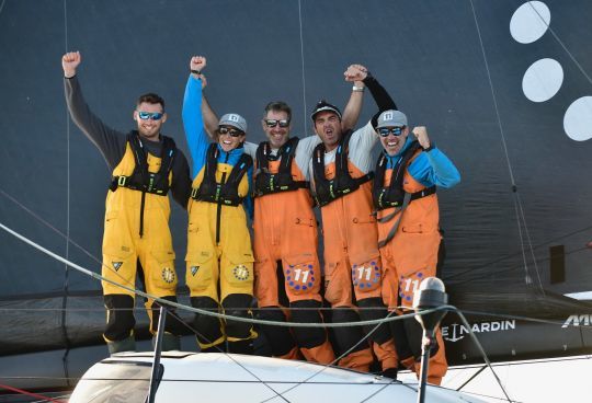 Victoire pour 11th Hour Racing Team (Charlie Enright) © V Curutchet / Défi Azimut Lorient Agglomération 2022