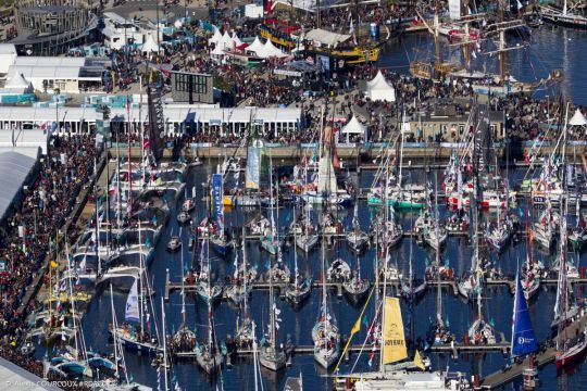La flotte de la Route du Rhum 2018 @ Alexis Courcoux #RDR2018