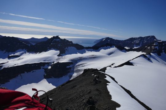 Ascencion avec vue sur mer