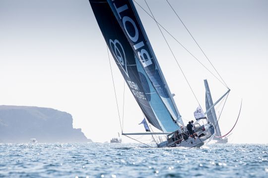 Paul Meilhat sur Biotherm lors du Défi Azimut