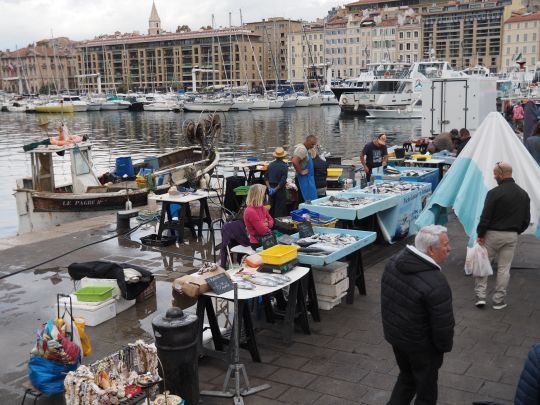 Le marché aux poissons