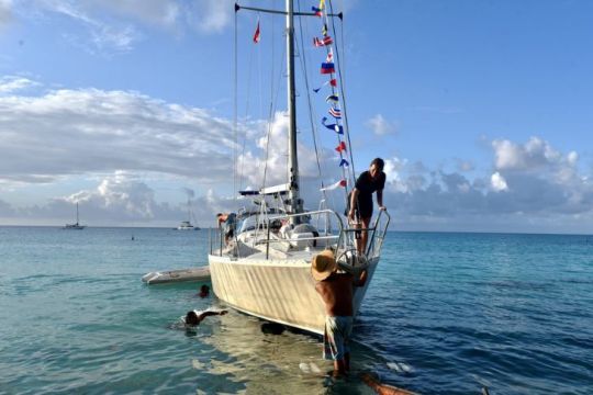 Le voilier prêt pour de nouvelles aventures ©François Carage