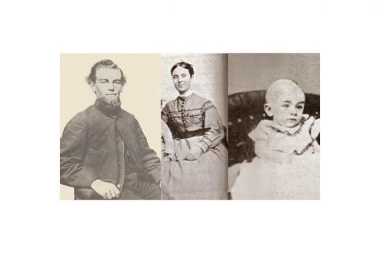 Le capitaine Briggs, sa femme et sa fille