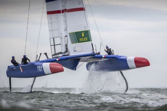 1ère victoire française en SailGP