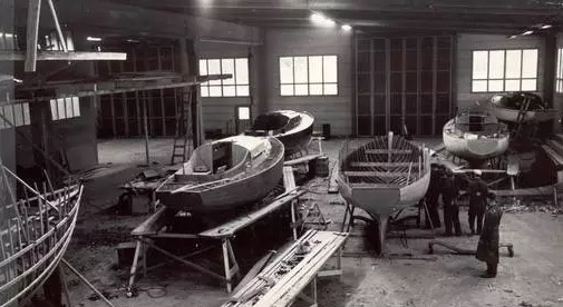 Le chantier à ses débuts