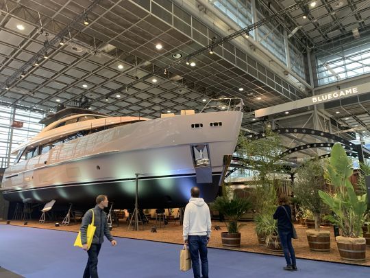 Un hall entier consacré à l'univers des superyachts