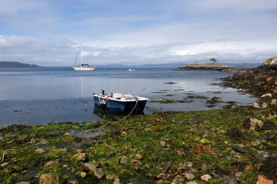 Port Tiobairt, mouillage d'attente près du Corryvreckan