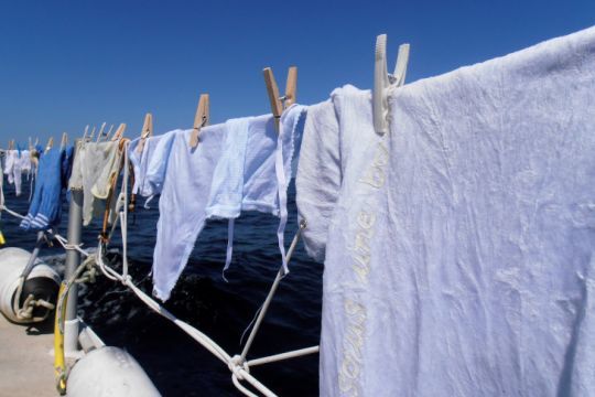 Le séchage du linge au soleil