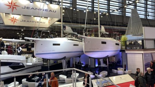 Le stand Jeanneau au Nautic de Paris 2022