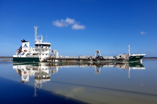 Le chenal de la Loire, une voie empruntée par les navires