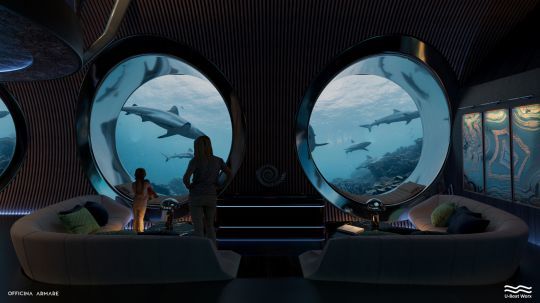 Admirer les fonds marins depuis les canapés du salon
