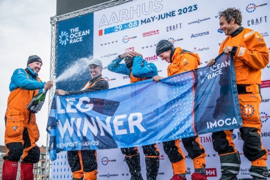 Victoire de 11th Hour Racing sur la 5e &eacute;tape de The Ocean Race