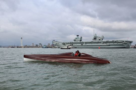 Le Spirit Foiler avant de décoller © Spirit Yachts