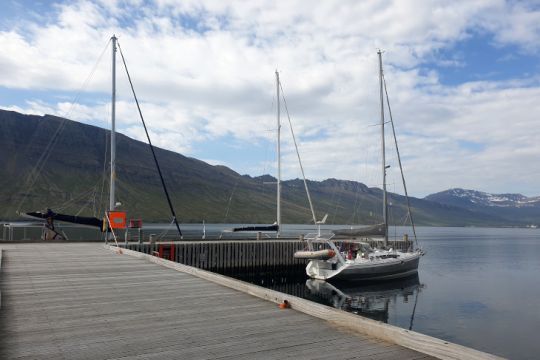 Les petits quais où s'amarrer en Islande