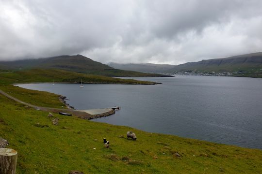 Le mouillage de Tjaldavik, Féroé