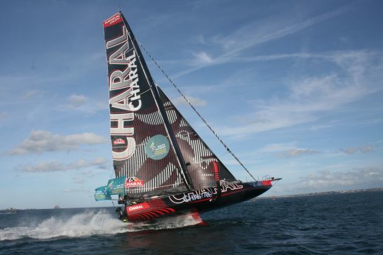 Une classe IMOCA présente sur les courses multi-classes