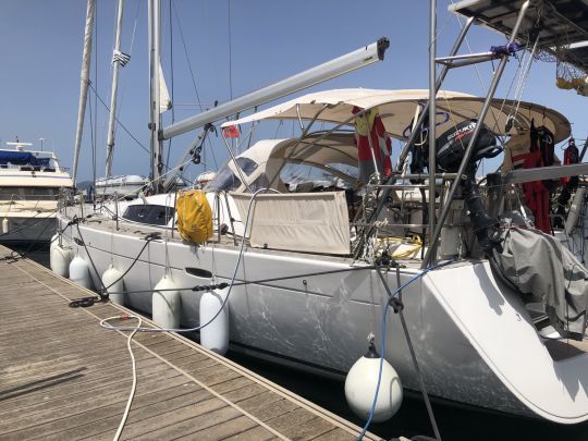 Gaivota à quai au départ de Porto