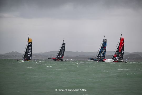 Départ des Ocean Fifty de Lorient