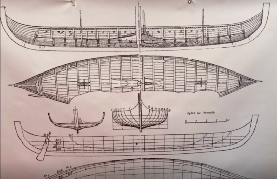 Plans de drakkar © Les Enfants de Rollon