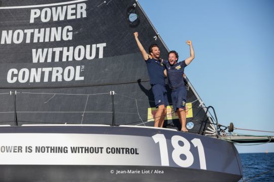 Ambrogio Beccaria et Nicolas Andrieu vainqueurs en Class40 © Jean-Marie Liot / Alea