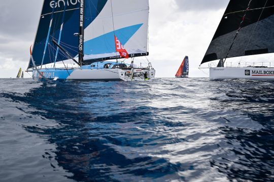 Départ de la Transat Jacques Vabre © Jean-Louis Carli / Alea / Retour à La Base